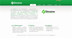 Desktop Screenshot of dimaine.com